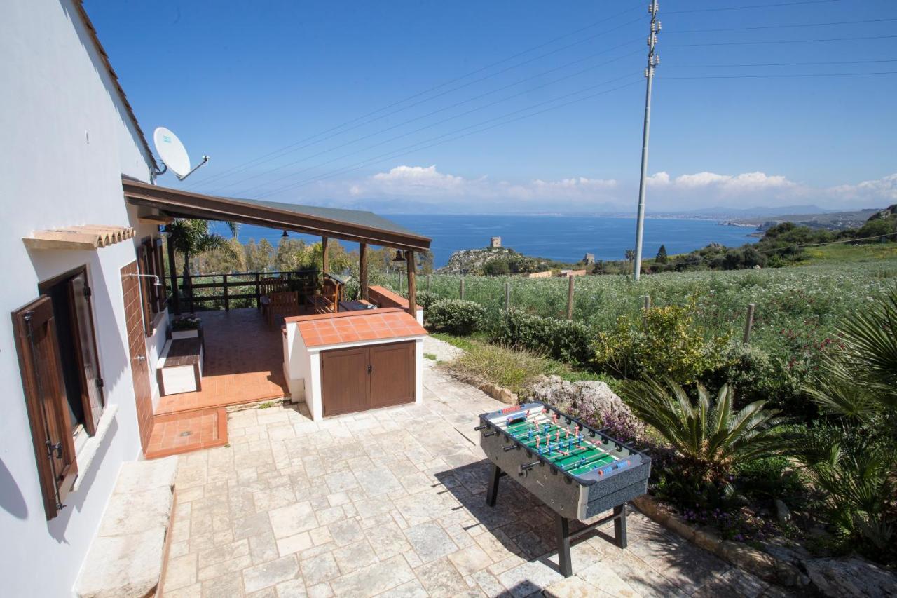 Villa Valmar Scopello Castellammare del Golfo Eksteriør billede