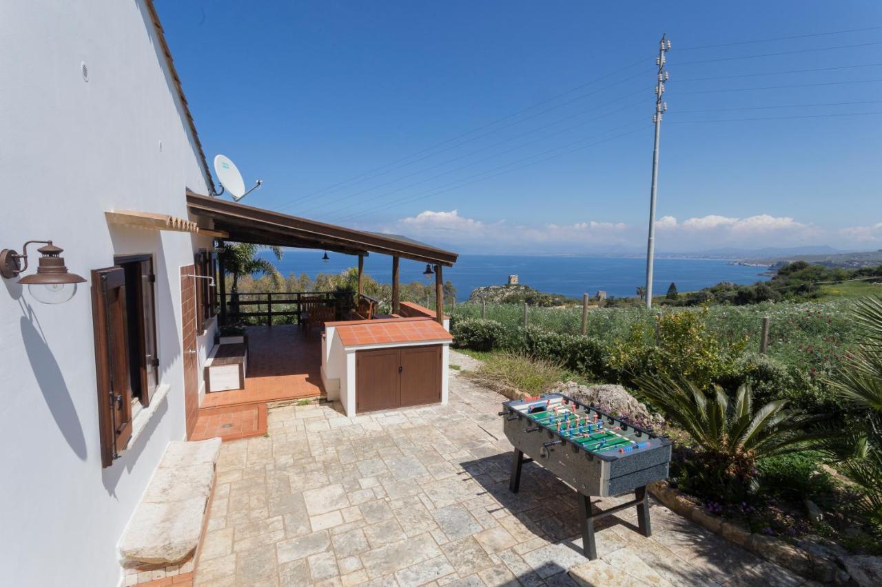 Villa Valmar Scopello Castellammare del Golfo Eksteriør billede